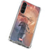 Marvel Black Widow Running Galaxy S24 FE Clear Case
